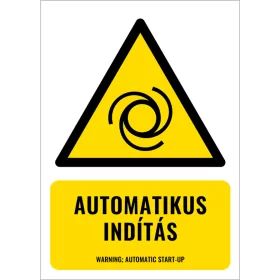 Automatikus indítás (felirattal)