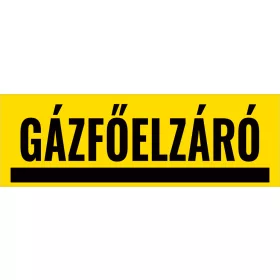 Gázfőelzáró