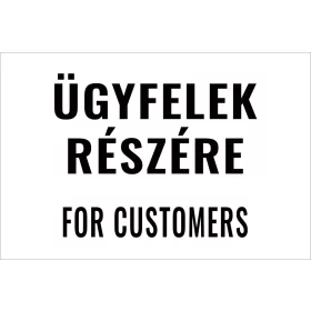 Ügyfelek részére