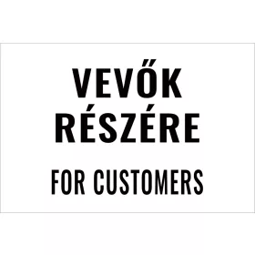 Vevők részére