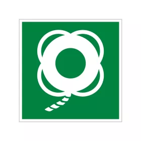 Mentőgyűrű kötéllel