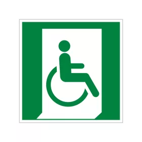 Mozgáskorlátozottak vészkijárata (jobb)