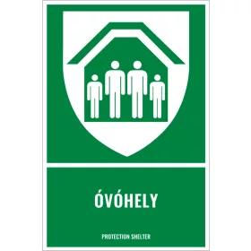 Óvóhely (felirattal)