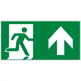 Vészkijárat jobbra (nyíl fel)