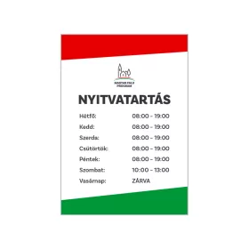 Falusi kisboltok nyitvatartás