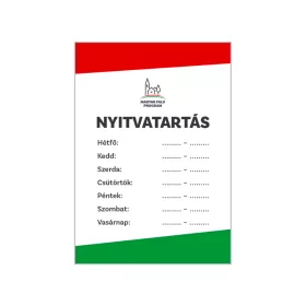 Falusi kisboltok kitölthető nyitvatartás