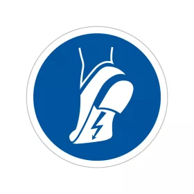 Antisztatikus biztonsági cipő viselése kötelező