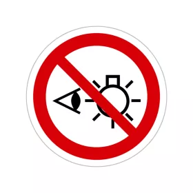 A fényforrásba nézni tilos!