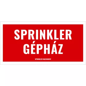 Sprinkler gépház