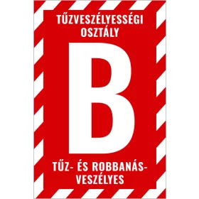 Tűzveszélyességi osztály B