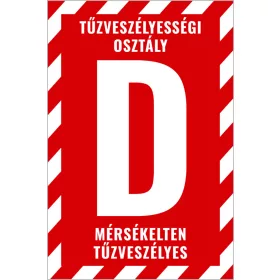 Tűzveszélyességi osztály D