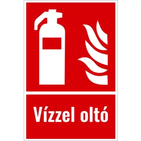 Vízzel oltó